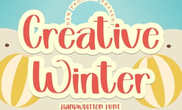 Creative Winter Font: Fonts Free Download Creative Winter Font - Featured Image