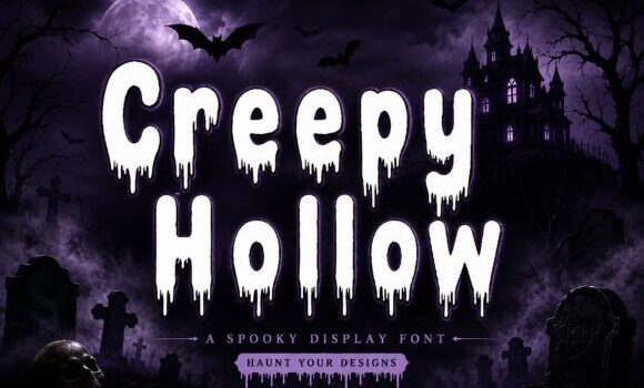 Creepy Hollow Font - Featured Image