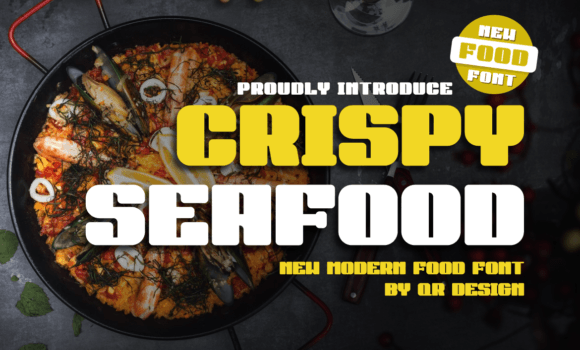 Crispy Seafood Font - Featured Image