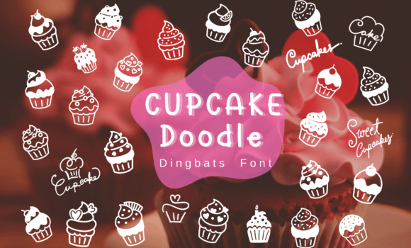 Cupcake Doodle Font: Fonts Free Download Cupcake Doodle Font - Featured Image