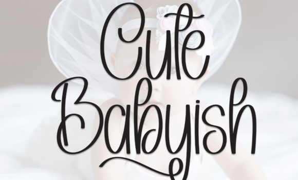Cute Babyish Font: Fonts Free Download Cute Babyish Font - Featured Image