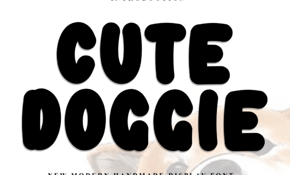 Cute Doggie Font: Fonts Free Download Cute Doggie Font - Featured Image
