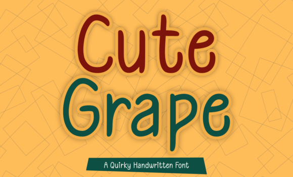 Cute Grape Font: Fonts Free Download Cute Grape Font - Featured Image