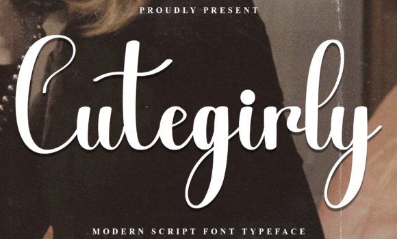 Cutegirly Font: Fonts Free Download Cutegirly Font - Featured Image