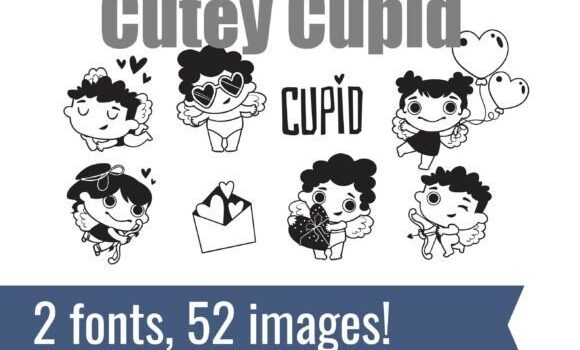 Cutey Cupid Font: Fonts Free Download Cutey Cupid Font - Featured Image