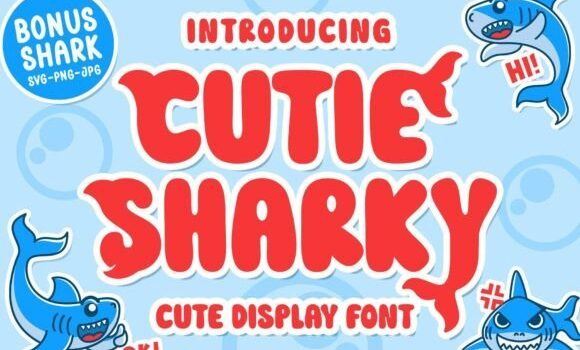 Cutie Sharky Font: Fonts Free Download Cutie Sharky Font - Featured Image