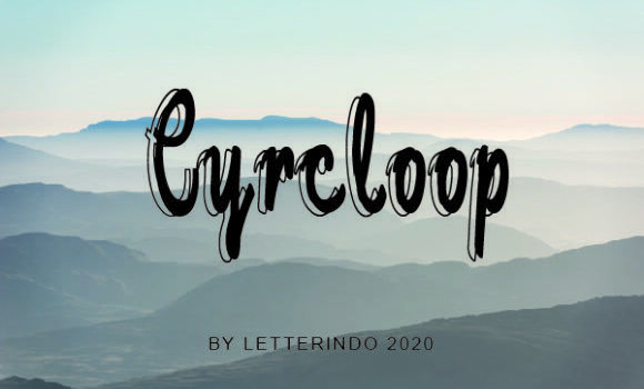 Cyrcloop Font: Fonts Free Download Cyrcloop Font - Featured Image