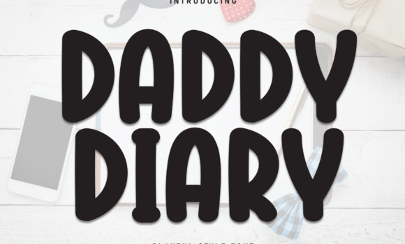 Daddy Diary Font: Fonts Free Download Daddy Diary Font - Featured Image