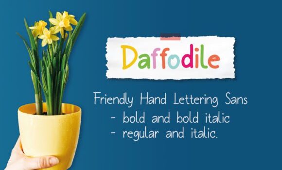 Daffodile Font - Featured Image
