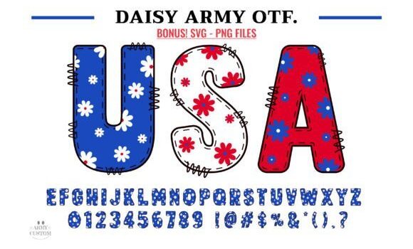 Daisy Army Font: Fonts Free Download Daisy Army Font - Featured Image