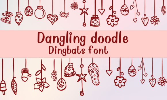 Dangling Doodle Font - Featured Image