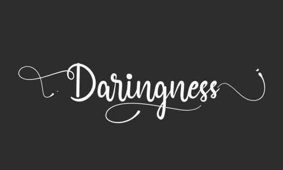 Daringness Font: Fonts Free Download Daringness Font - Featured Image