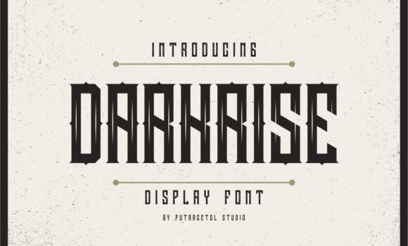 Darkrise Font: Fonts Free Download Darkrise Font - Featured Image
