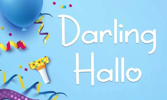 Darling Hallo Font: Fonts Free Download Darling Hallo Font - Featured Image