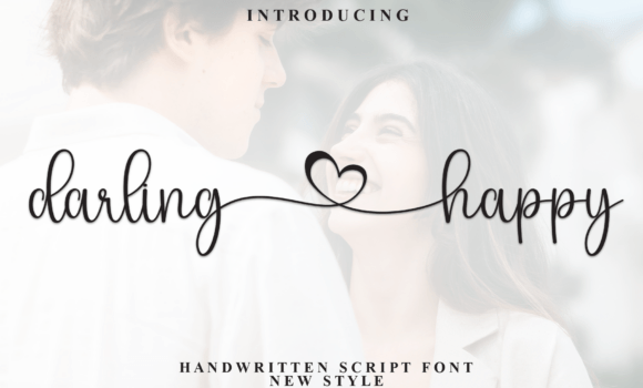 Darling Happy Font: Fonts Free Download Darling Happy Font - Featured Image