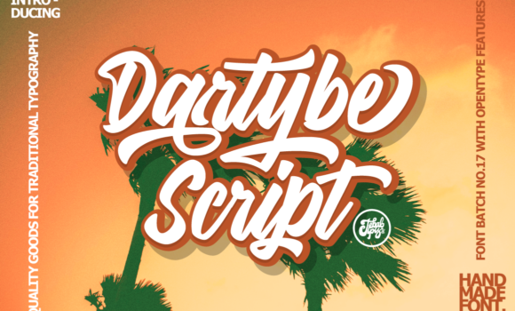 Dartybe Font: Fonts Free Download Dartybe Font - Featured Image