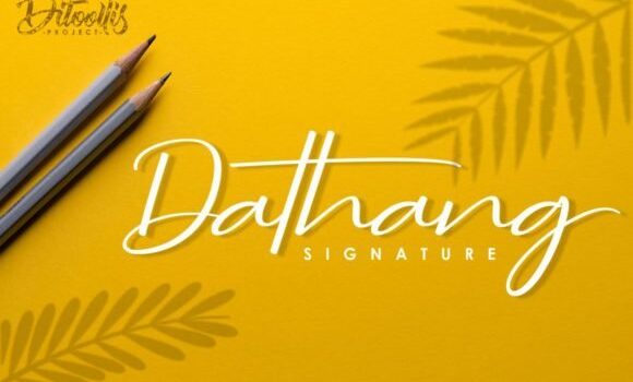 Dathang Font: Fonts Free Download Dathang Font - Featured Image