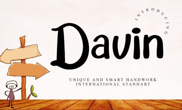 Davin Font: Fonts Free Download Davin Font - Featured Image