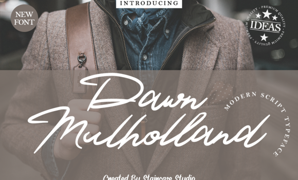 Dawn Mulholland Font - Featured Image