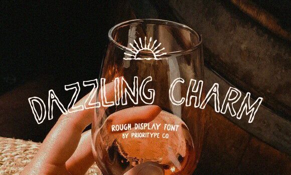 Dazzling Charm Font - Featured Image