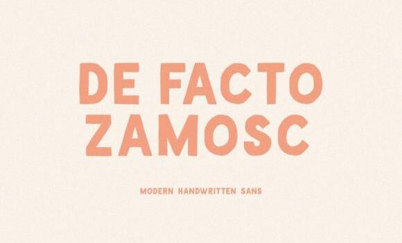 De Facto Zamosc Font: Fonts Free Download De Facto Zamosc Font - Featured Image