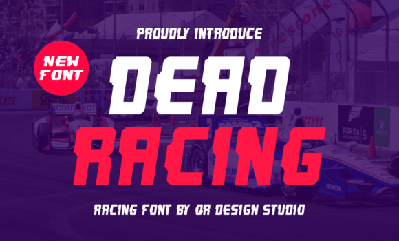 Dead Racing Font: Fonts Free Download Dead Racing Font - Featured Image