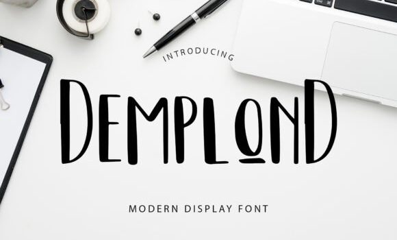 Demplond Font: Fonts Free Download Demplond Font - Featured Image