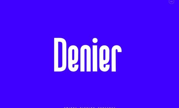 Denier Font: Fonts Free Download Denier Font - Featured Image