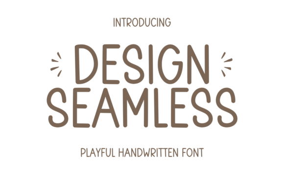Design Seamless Font - Featured Image