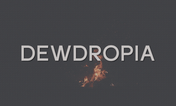 Dewdropia Font - Featured Image