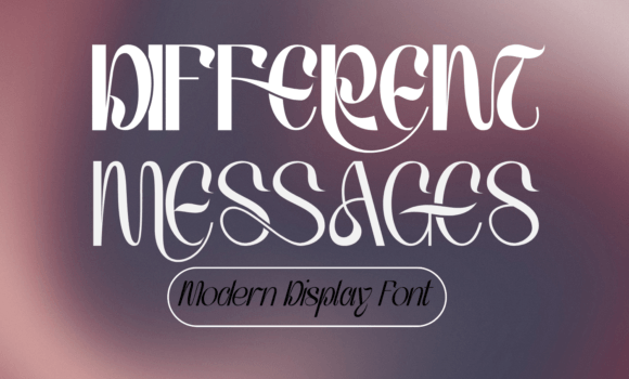 Different Messages Font: Fonts Free Download Different Messages Font - Featured Image