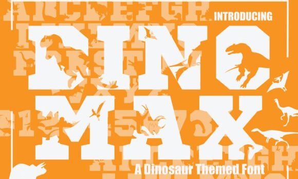 Dinomax Font: Fonts Free Download Dinomax Font - Featured Image
