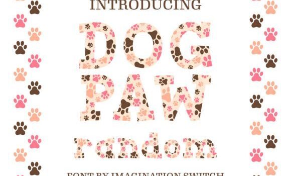 Dog Paw Random Font: Fonts Free Download Dog Paw Random Font - Featured Image