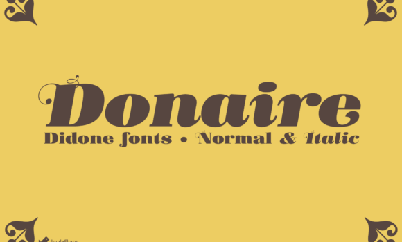 Donaire Font - Featured Image