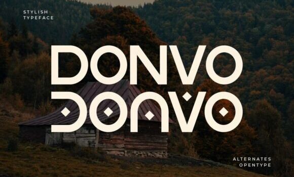 Donvo Font: Fonts Free Download Donvo Font - Featured Image