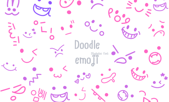Doodle Emoji Font: Fonts Free Download Doodle Emoji Font - Featured Image
