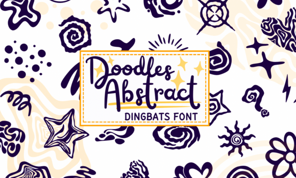 Doodles Abstract Font: Fonts Free Download Doodles Abstract Font - Featured Image