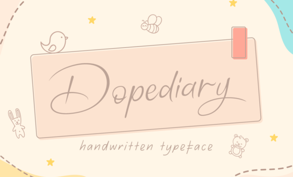 Dopediary Font: Fonts Free Download Dopediary Font - Featured Image