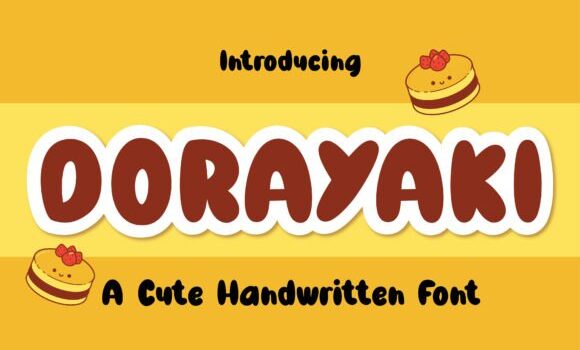 Dorayaki Font: Fonts Free Download Dorayaki Font - Featured Image