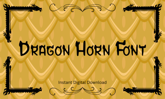 Dragon Horn Font: Fonts Free Download Dragon Horn Font - Featured Image