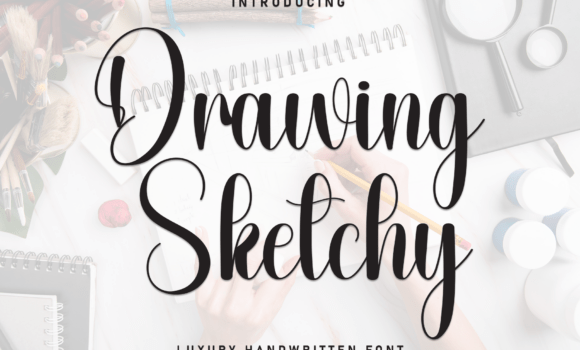 Drawing Sketchy Font: Fonts Free Download Drawing Sketchy Font - Featured Image