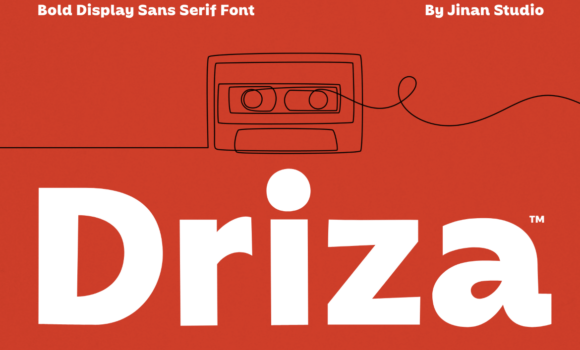 Driza Font - Featured Image
