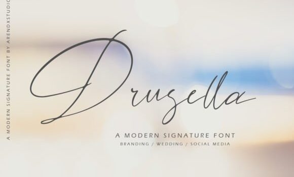 Drusella Font: Fonts Free Download Drusella Font - Featured Image