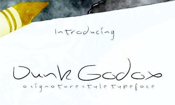 Dunk Godox Font: Fonts Free Download Dunk Godox Font - Featured Image