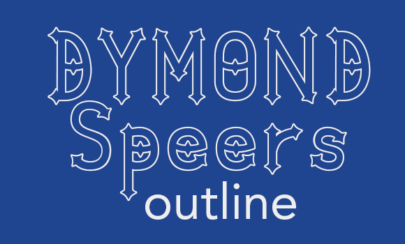 Dymond Speers Outline Font - Featured Image