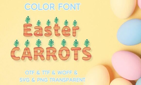 Easter Carrots Font: Fonts Free Download Easter Carrots Font - Featured Image