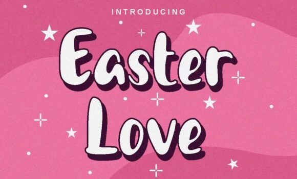 Easter Love Font: Fonts Free Download Easter Love Font - Featured Image