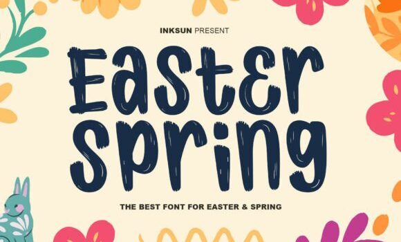 Easter Spring Font: Fonts Free Download Easter Spring Font - Featured Image