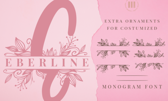 Eberline Monogram Font: Fonts Free Download Eberline Monogram Font - Featured Image