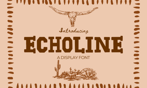 Echoline Font - Featured Image
